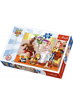 Puzzle 30 Toy Story Gotowi do zabawy TREFL