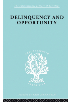 Delinquency and Opportunity