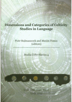 Dimensions and categories of celticity studies in language 4