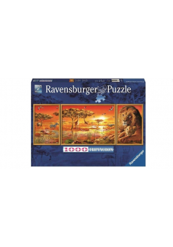 Puzzle 1000 Piękno Afryki tryptyk