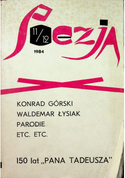 Poezja 11/12