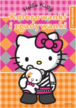 Hello Kitty: Kolorowanki i zgadywanki z naklejkami