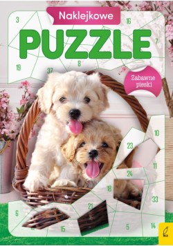 Zabawne pieski. Naklejkowe puzzle