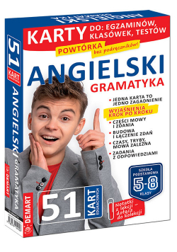 Język angielski Gramatyka Karty edukacyjne