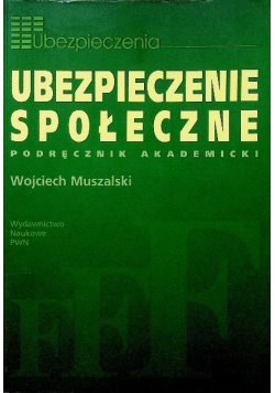 Ubezpieczenie społeczne Podręcznik akademicki