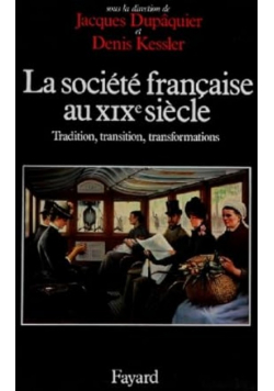 La societe française au XIXe siecle