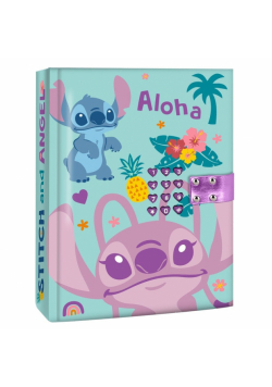 Pamiętnik zamykany na kod Stitch ST00083