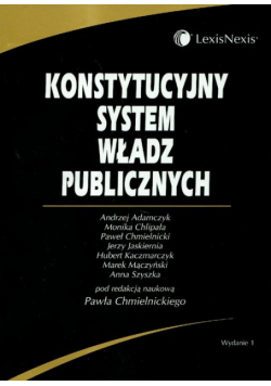 Konstytucyjny system władz publicznych