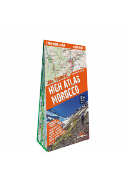 Trekking map High Atlas Morocco 1:100 000 lam
