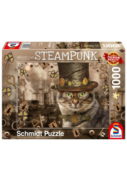 Puzzle PQ 1000 Kot (Steampunk) G3