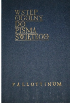 Wstęp ogólny do Pisma świętego