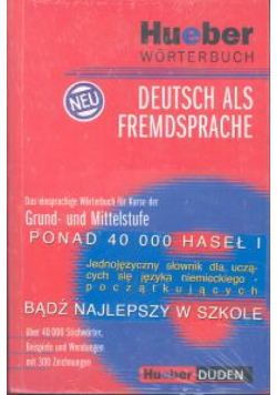 Hueber Worterbuch Deutsch als Fremdsprache