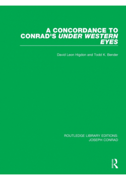 A Concordance to Conrad's Under Western Eyes