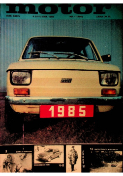 Motor Nr 1 do 52 / 85