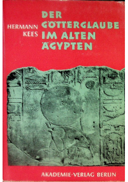 Der Gotterglaube im alten agypten