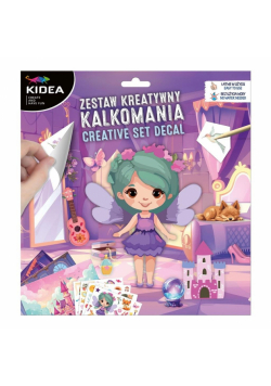 Zestaw kreatywny kalkomania Kidea