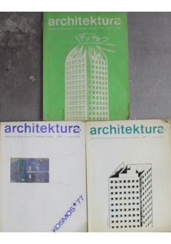 Architektura nr 3 i 10 i 11 Rocznik XXX