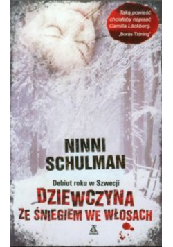 Dziewczyna ze śniegiem we włosach