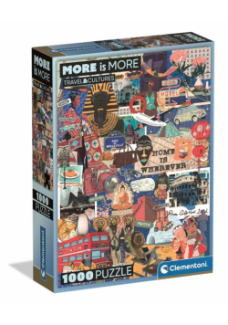 Puzzle 1000 Compact Travel and Cultures 37072