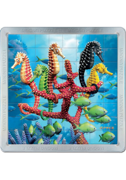 Puzzle 3D Koniki morskie 64