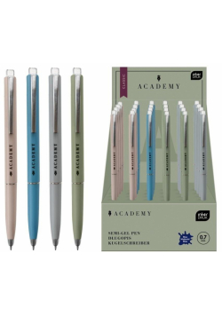 Długopis auto metal nieb. CLASSIC Academy (24szt)