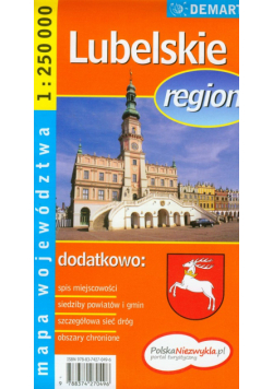 Lubelskie region mapa województwa