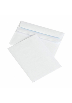 Paczka koperty samoklejące Office Products 114x162mm białe 10szt.