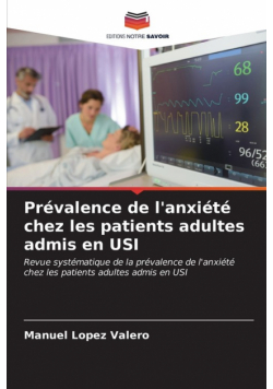 Prévalence de l'anxiété chez les patients adultes admis en USI