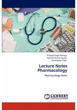 Lecture Notes Pharmacology
