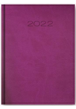 Kalendarz 2022 Dzienny A5 Vivella Fioletowy 21D-16