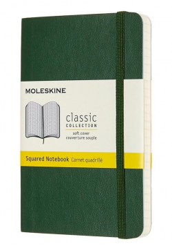 Notes 9x14 kratka myrtle green MOLESKINE