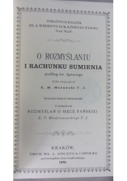 O rozmyślaniu i rachunku