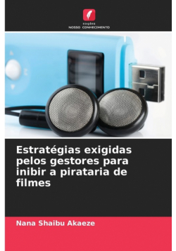 Estratégias exigidas pelos gestores para inibir a pirataria de filmes