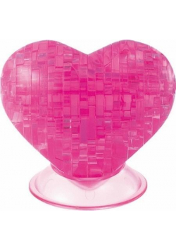 Crystal puzzle mini serce
