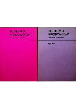 Zootomia kręgowców 2 książki