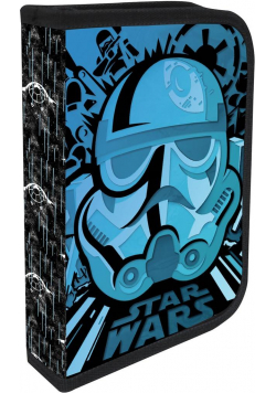 Piórnik dwuklapkowy bez wyposażenia STAR WARS