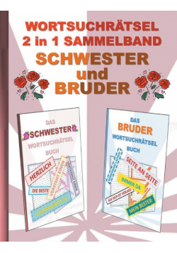 Wortsuchrätsel 2 In 1 Sammelband Schwester Und Bruder