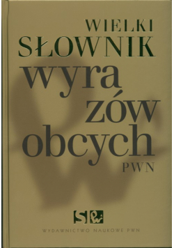 Wielki słownik wyrazów obcych PWN +CD