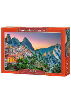 Puzzle 1500 Sunrise over Castelmezzano