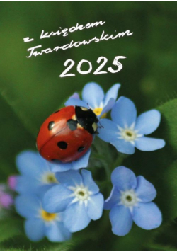 Kalendarz 2025 z księdzem Twardowskim biedronka