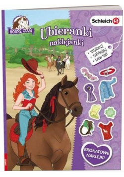 Horse Club. Ubieranki, naklejanki