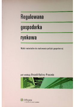 Regulowana gospodarka rynkowa