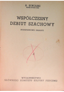 Współczesny debiut szachowy