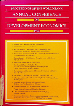 Annual Conference on Development Economics