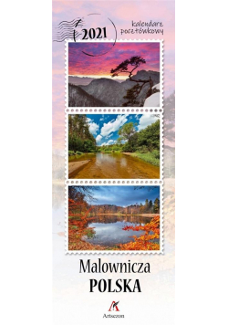 Kalendarz 2021 Ścienny pocztówkowy ARTSEZON