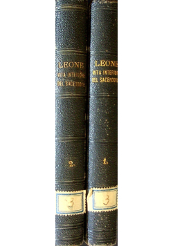 La Vita Interiore del Sacerdote 2 tomy 1894 r.