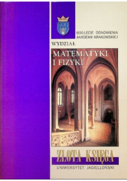 Wydział matematyki i fizyki Złota księga