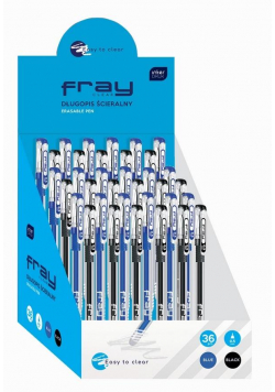 Długopis Fray Clear ścieralny (36szt) NOSTER
