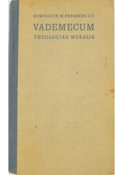 Vademecum Theologiae Moralis 1947 r