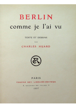 Berlin 1907 r.